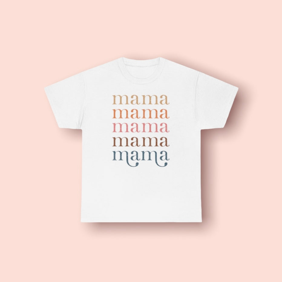 Mama Crewneck, Retro Mom Shirt, Mom Life T-Shirt, Boho Mama Tee, Gift for Mom, Women's Graphic Tee